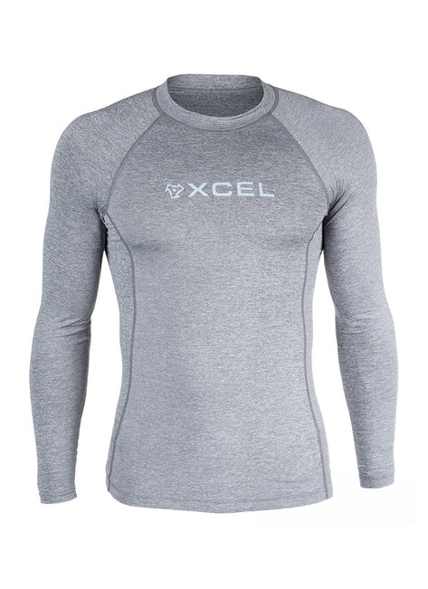 Xcel Men's Premium Stretch Performance Fit Long Sleeve UV Rashguard