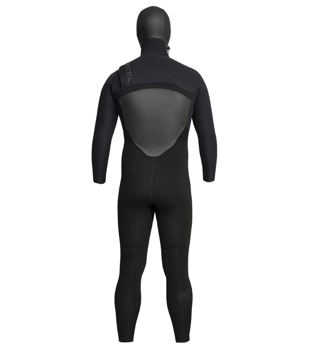 Xcel Men's Drylock 4/3MM Hooded Fullsuit Wetsuit at SwimOutlet.com