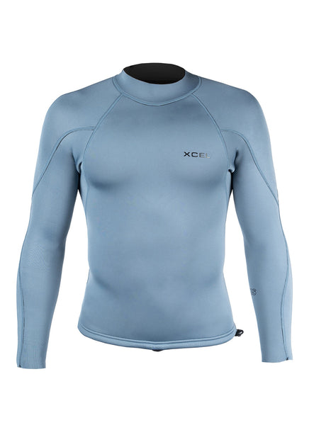 Xcel Men's Axis 2/1MM Long Sleeve Pullover Wetsuit Jacket at