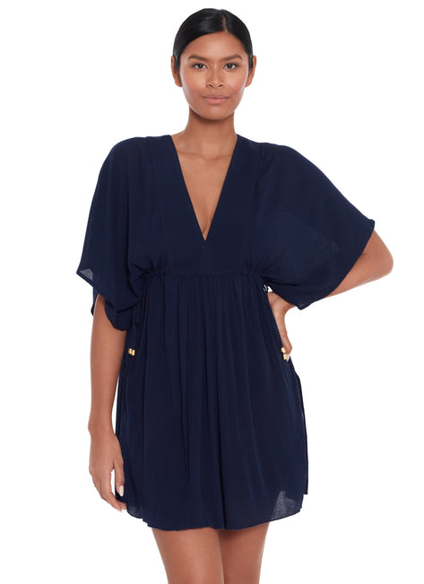 Lauren Ralph Lauren Women's Crinkle Rayon Cover Up Tunic
