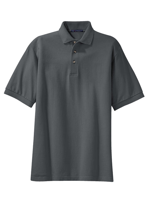 SwimOutlet Men's Heavyweight Cotton Pique Polo