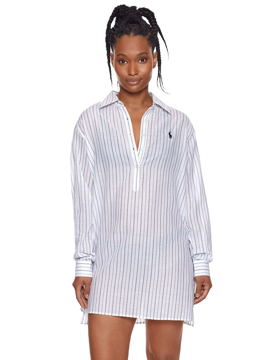 Polo Ralph Lauren Women's Polo Swim Popover Shirt at
