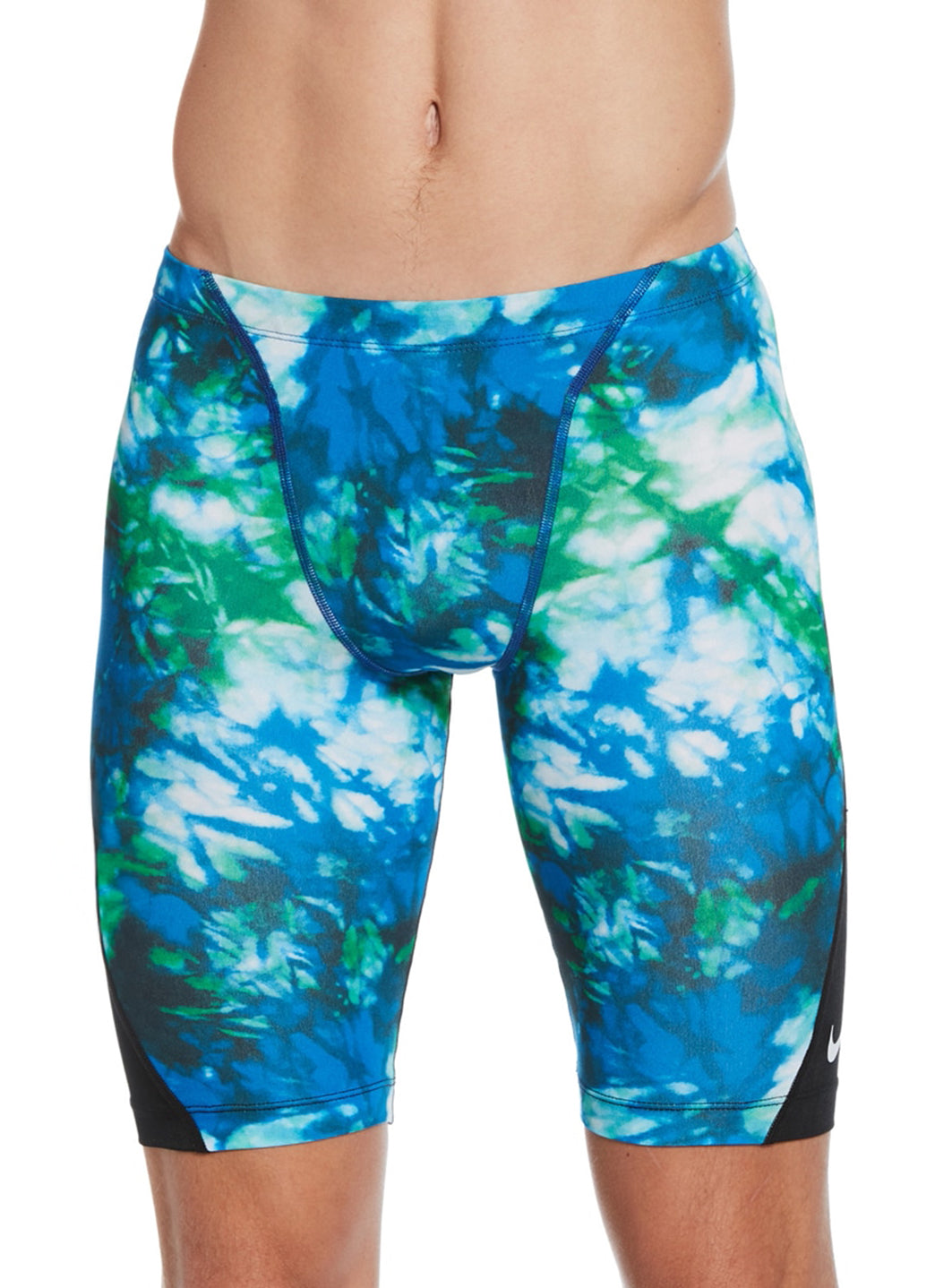 Nike Men's Hydrastrong Tie Dye Jammer Swimsuit at SwimOutlet.com