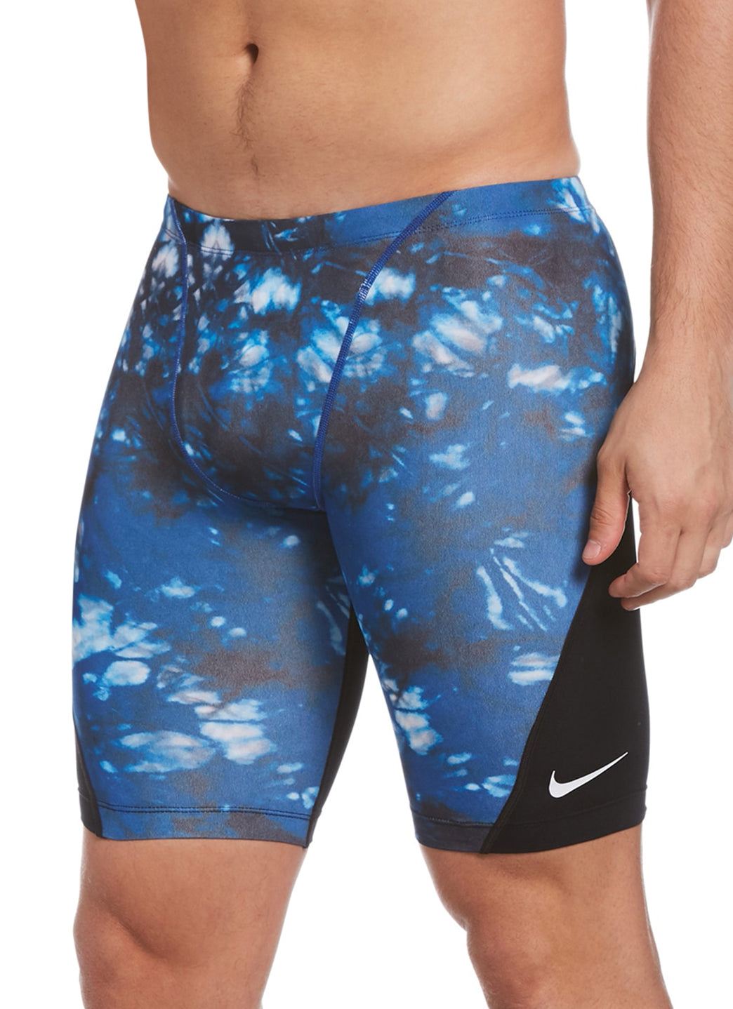 Nike Men's Hydrastrong Tie Dye Jammer Swimsuit at SwimOutlet.com