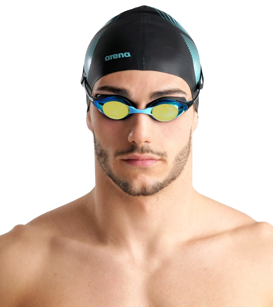 arena track mirror goggles Arena Cobra Swipe Mirror Goggles