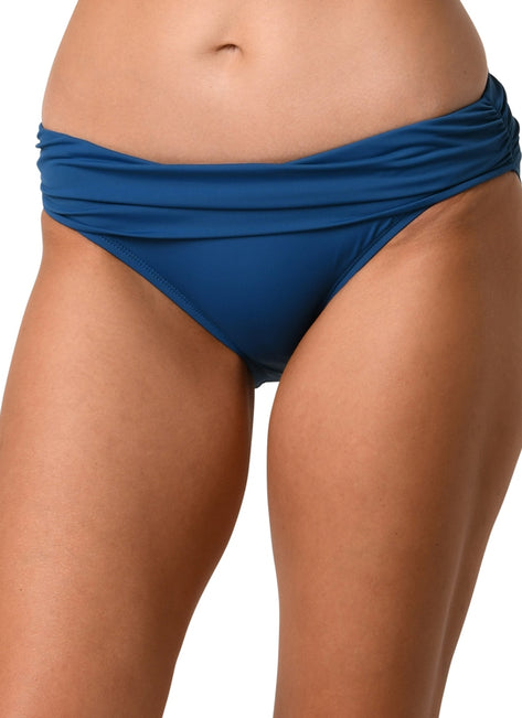 Jantzen Women's Solid Foldover Bikini Bottom