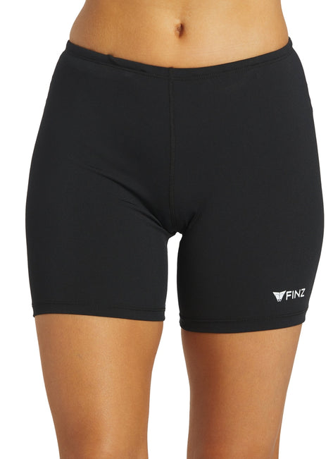 FINZ Women's Chlorine Resistant Aqua Fit  Swim Jammer