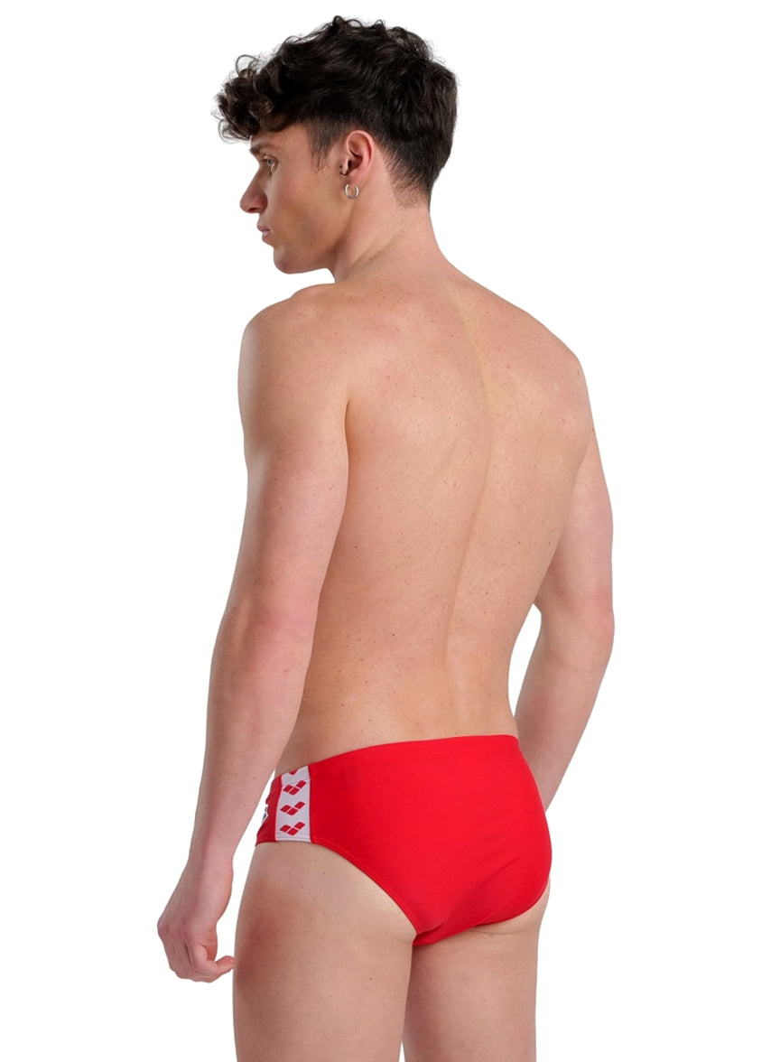 Costume Da Bagno Uomo Arena Icons - Slip Nuoto Polyamide Riciclato, UPF 50+ - Foto 10