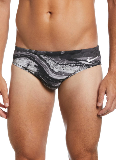 Nike Men's HydraStrong Crystal Wave Brief Swimsuit