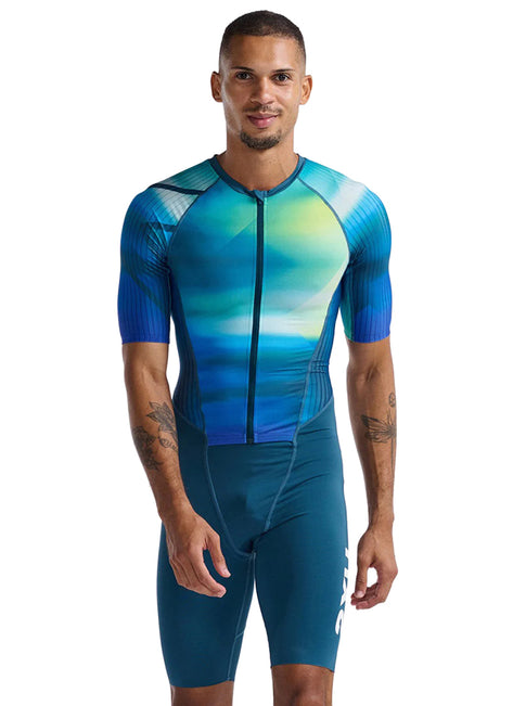 2XU Men's Aero Sleeved Trisuit