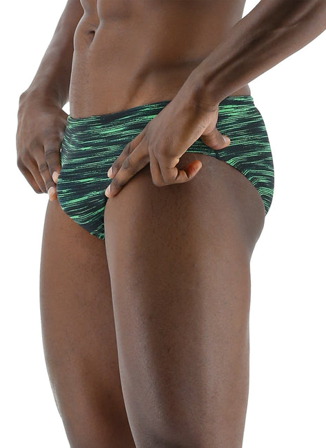 TYR Men's Fizzy Racer Brief Swimsuit
