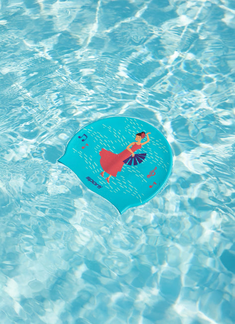 Sporti x Gretchen Walsh Barcelona Silicone Swim Cap