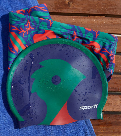 Sporti x Damian Orellana Limited Edition Chichi Silicone Swim Cap
