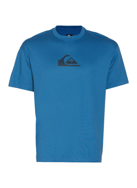 Quiksilver Men's Solid Streak Short Sleeve UPF 50 Rash Guard