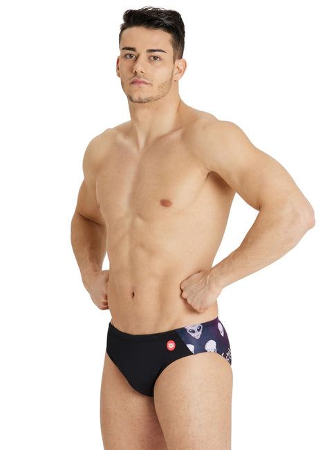 Arena Men's Crazy Placement Brief Swimsuit