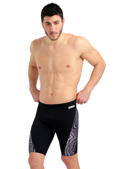 Arena Men's Marbled Jammer Swimsuit