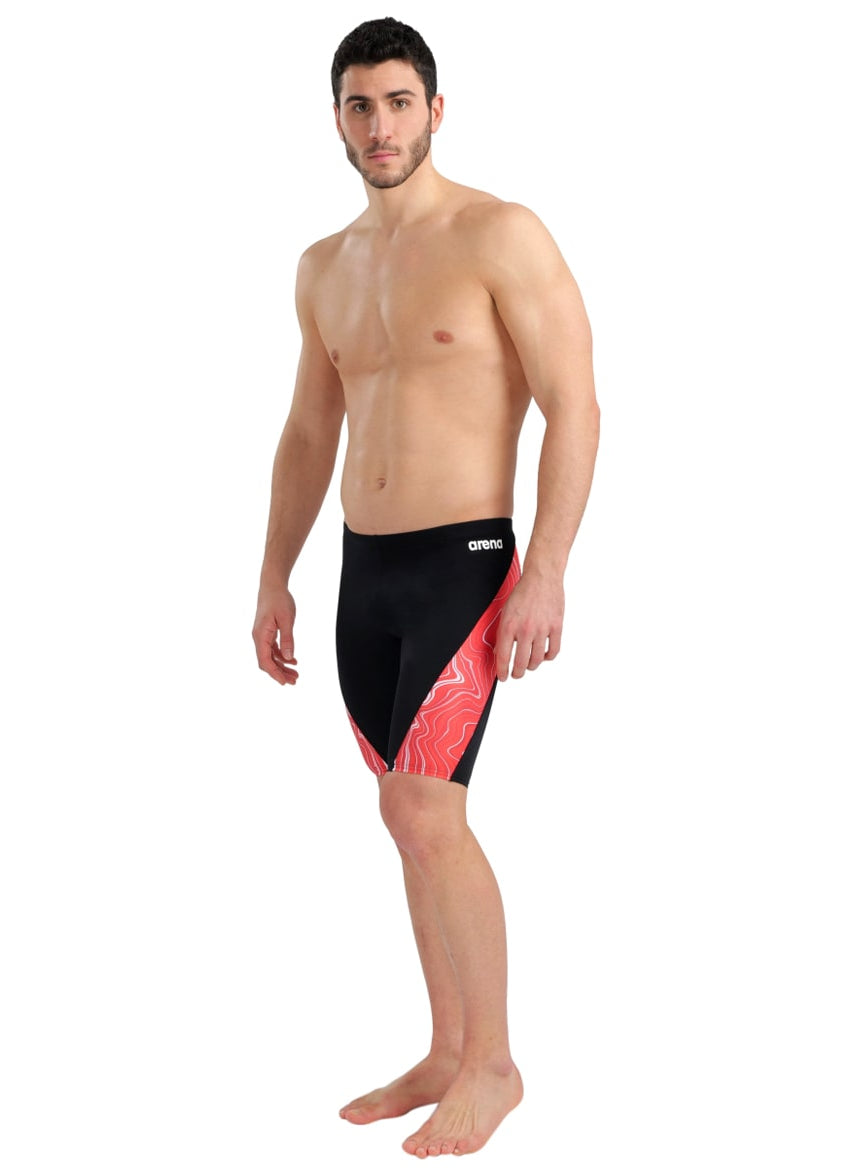 Arena Men's Marbled Jammer Swimsuit