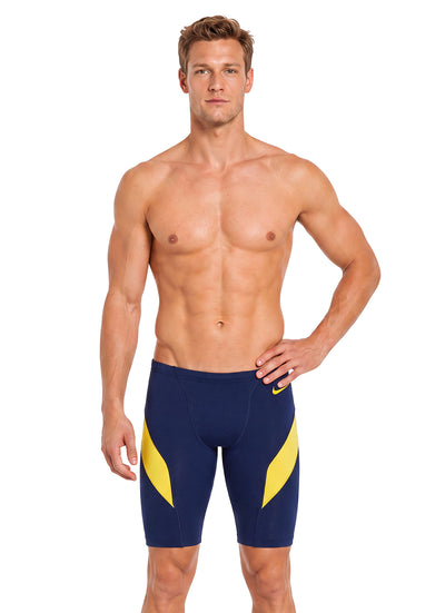 Nike Men's HydraStrong Colorblock Jammer Swimsuit