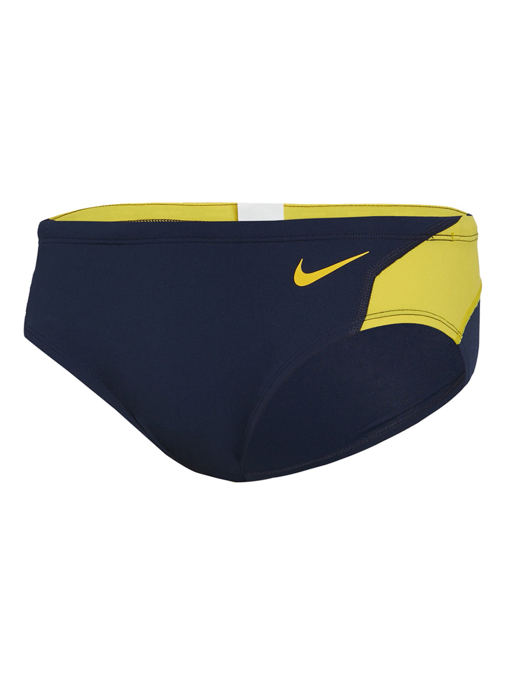 Nike Men's HydraStrong Colorblock Brief Swimsuit at SwimOutlet.com