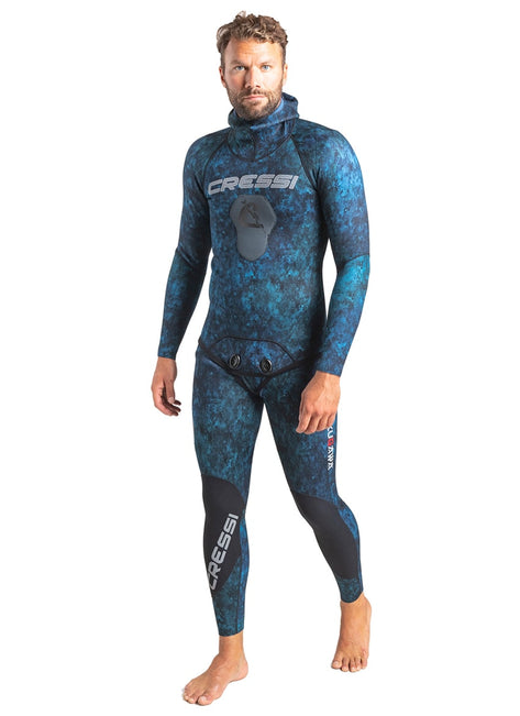 Cressi 3.5mm Tokugawa Open Cell Hooded Two Piece Wetsuit