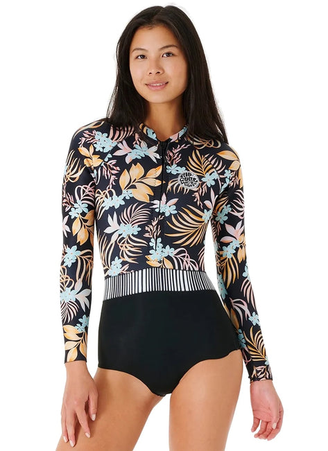 Rip Curl Women's 1mm G-Bomb Long Sleeve High Cut Springsuit Wetsuit