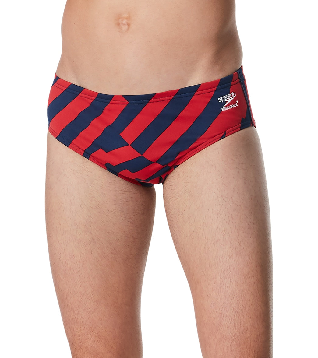 Speedo Men's Vortex Maze Brief Swimsuit at SwimOutlet.com