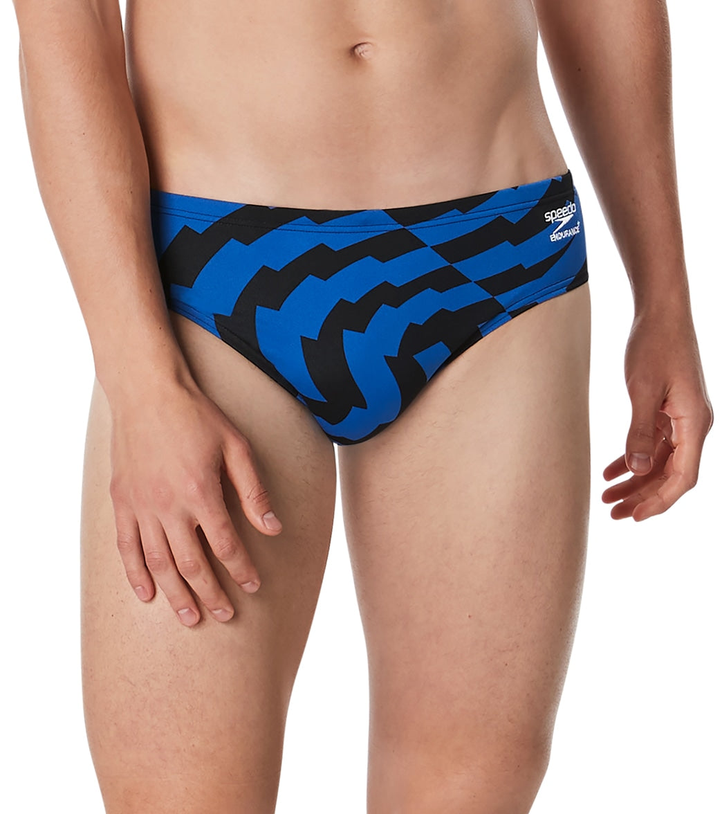 Speedo Men's Vortex Maze Brief Swimsuit at SwimOutlet.com