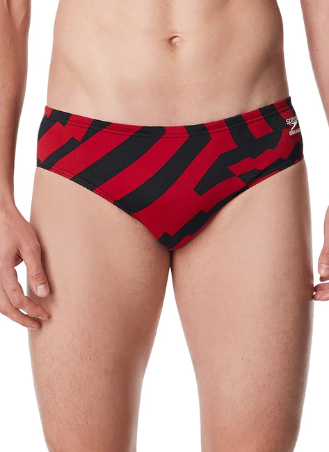 Speedo Men's Vortex Maze Brief Swimsuit