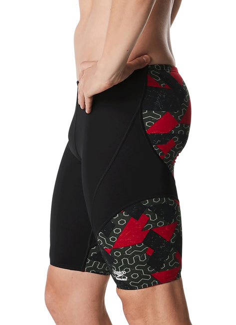 Speedo Men's Ruse Blocks Jammer Swimsuit