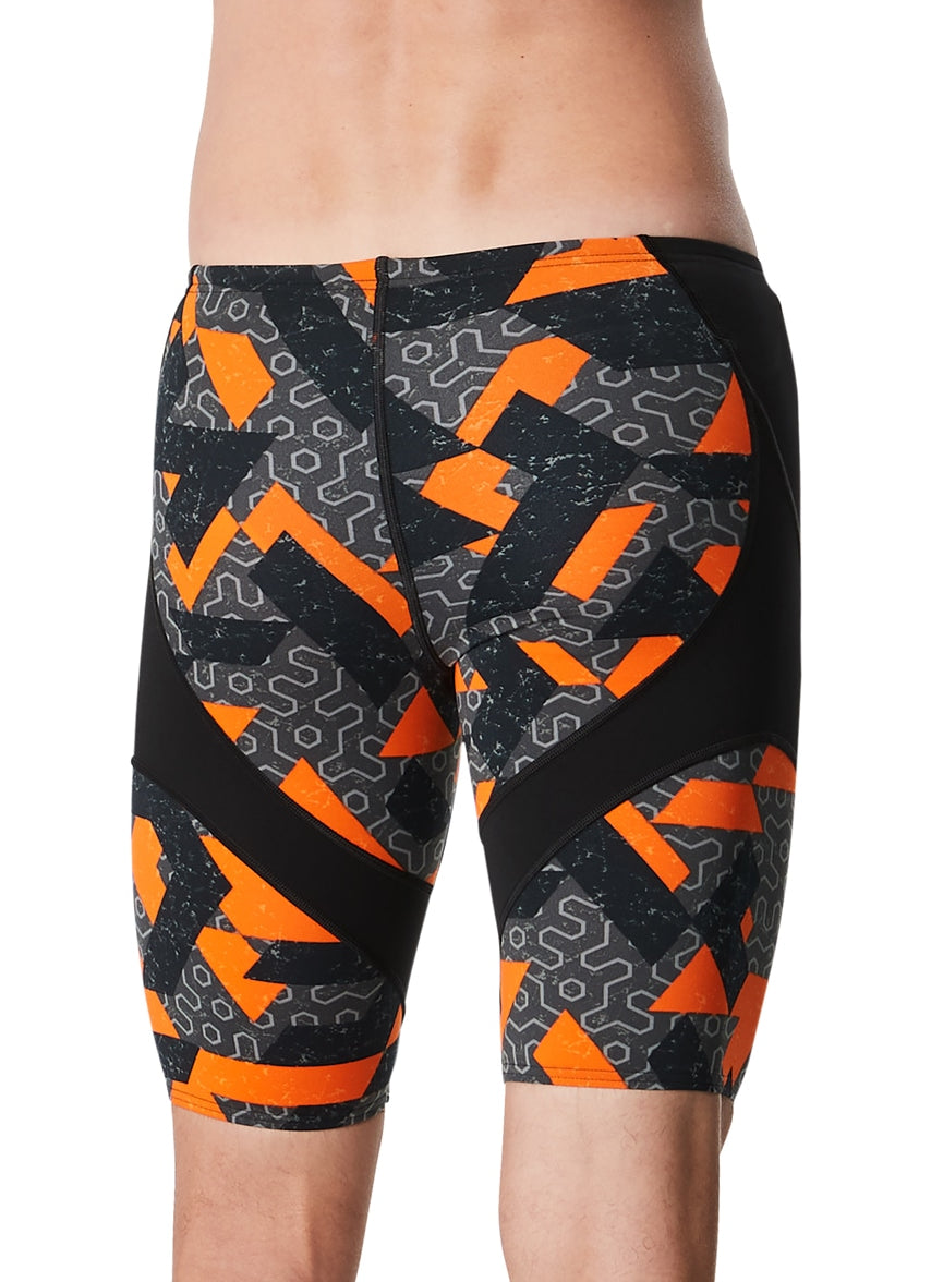 Speedo Men's Ruse Blocks Jammer Swimsuit