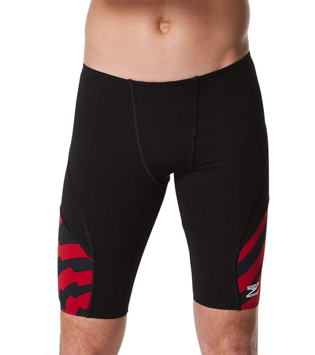 Speedo Men's Vortex Maze Jammer Swimsuit at SwimOutlet.com