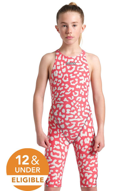 Arena Girls' Powerskin ST Next Limited Edition Open Back Tech Suit Swimsuit