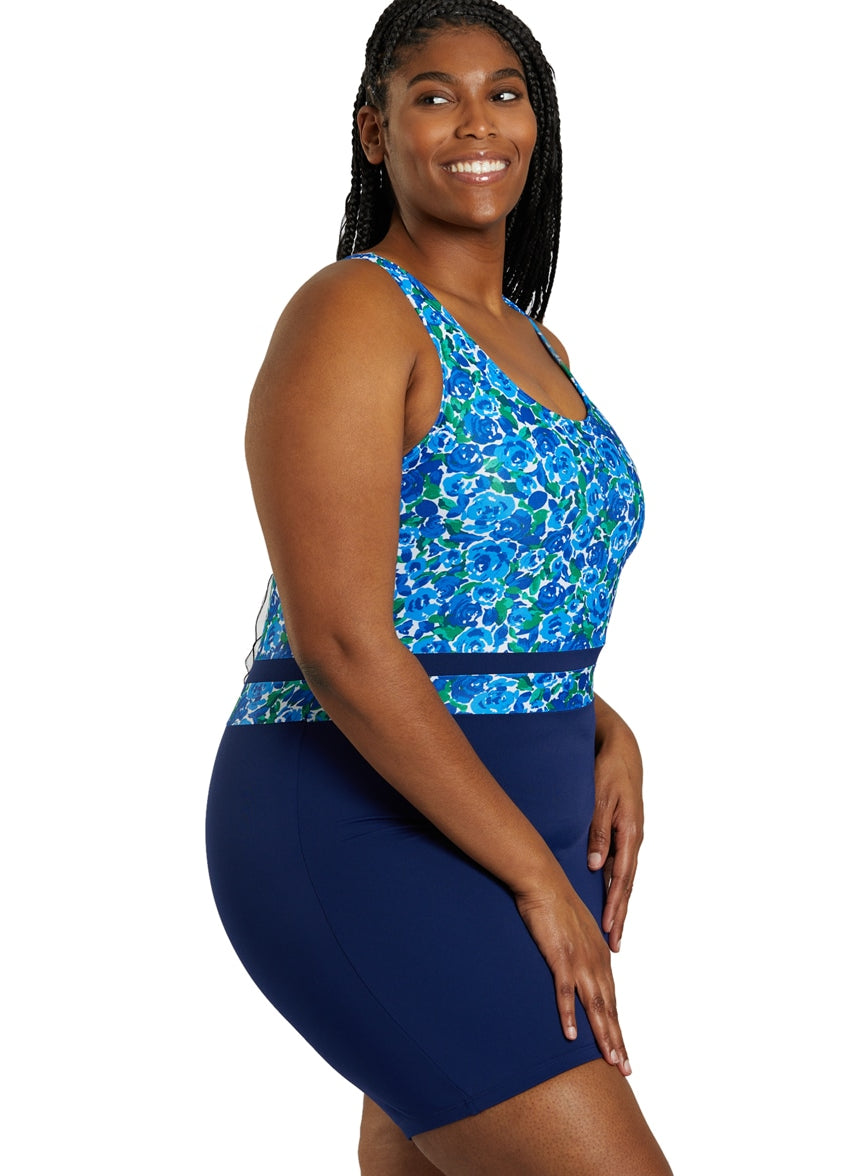 Unitard Plus Size Bathing Suits For Water Aerobics Sporti Plus