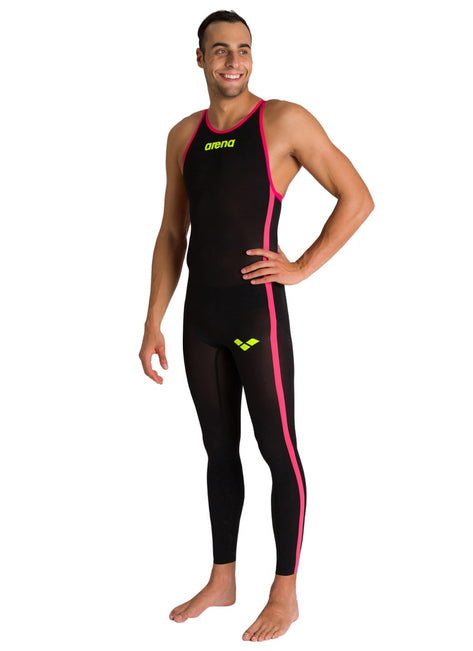 Arena Men's Powerskin R-evo+ Open Water Closed Back Tech Suit Swimsuit