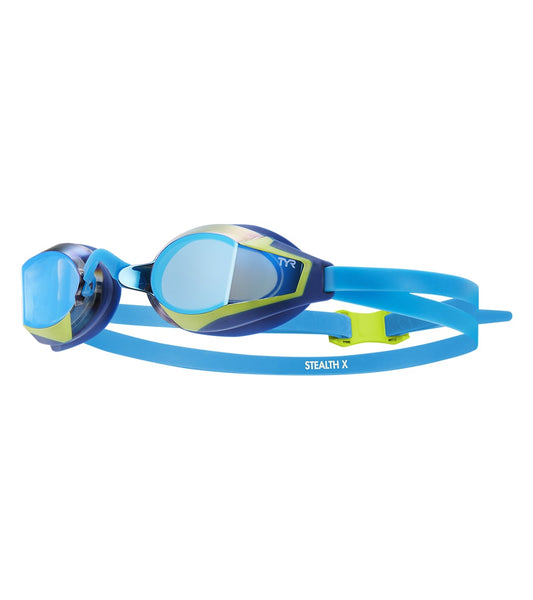 TM STEALTH PLUS VentusTR Blue 6S 19度 TYR Stealth-X Performance Racing Goggle at SwimOutlet.com