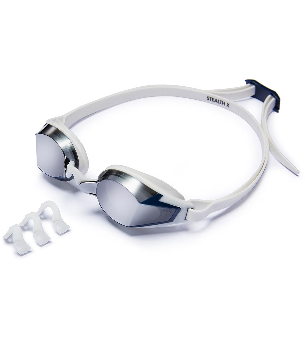 tyr stealth x goggles TYR Stealth X Mirror Racing Goggles