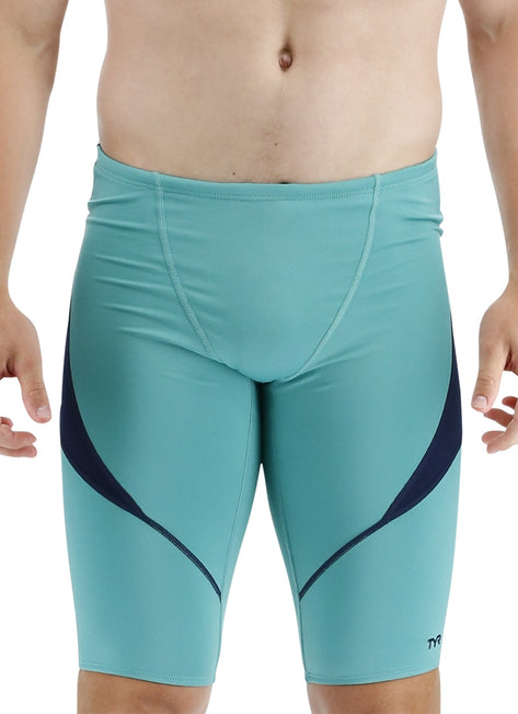 TYR Men's Solid Curve Splice Jammer Swimsuit