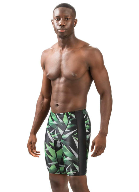 Dolfin Men's XtraSleek Eco Galactic Print Spliced Jammer Swimsuit