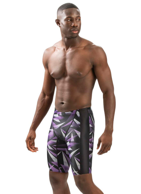 Dolfin Men's XtraSleek Eco Galactic Print Spliced Jammer Swimsuit