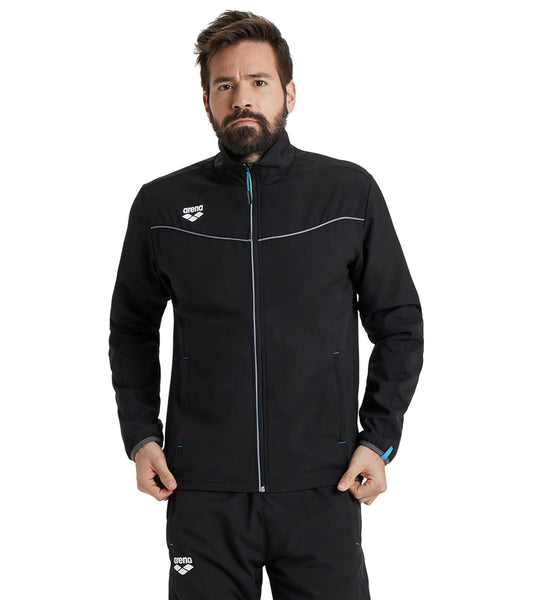 Arena Unisex Team Panel Front Zip Jacket at SwimOutlet.com