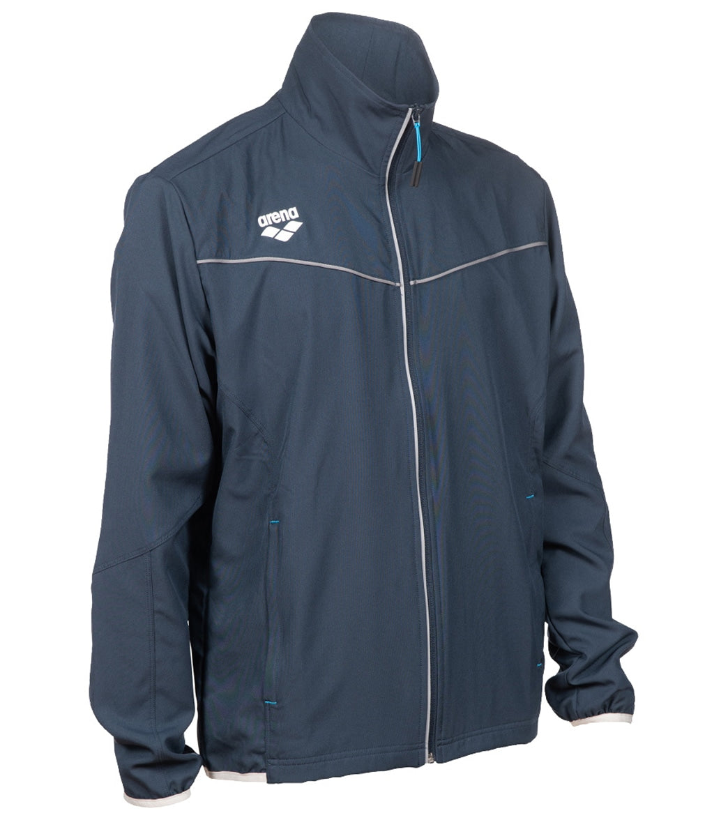 Arena Unisex Team Panel Front Zip Jacket at SwimOutlet.com