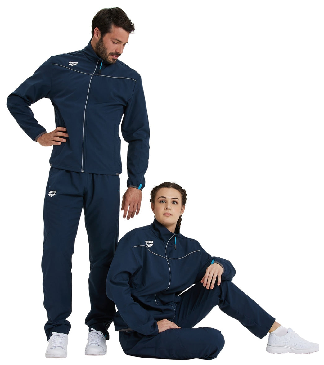 Arena Unisex Team Panel Front Zip Jacket at SwimOutlet.com