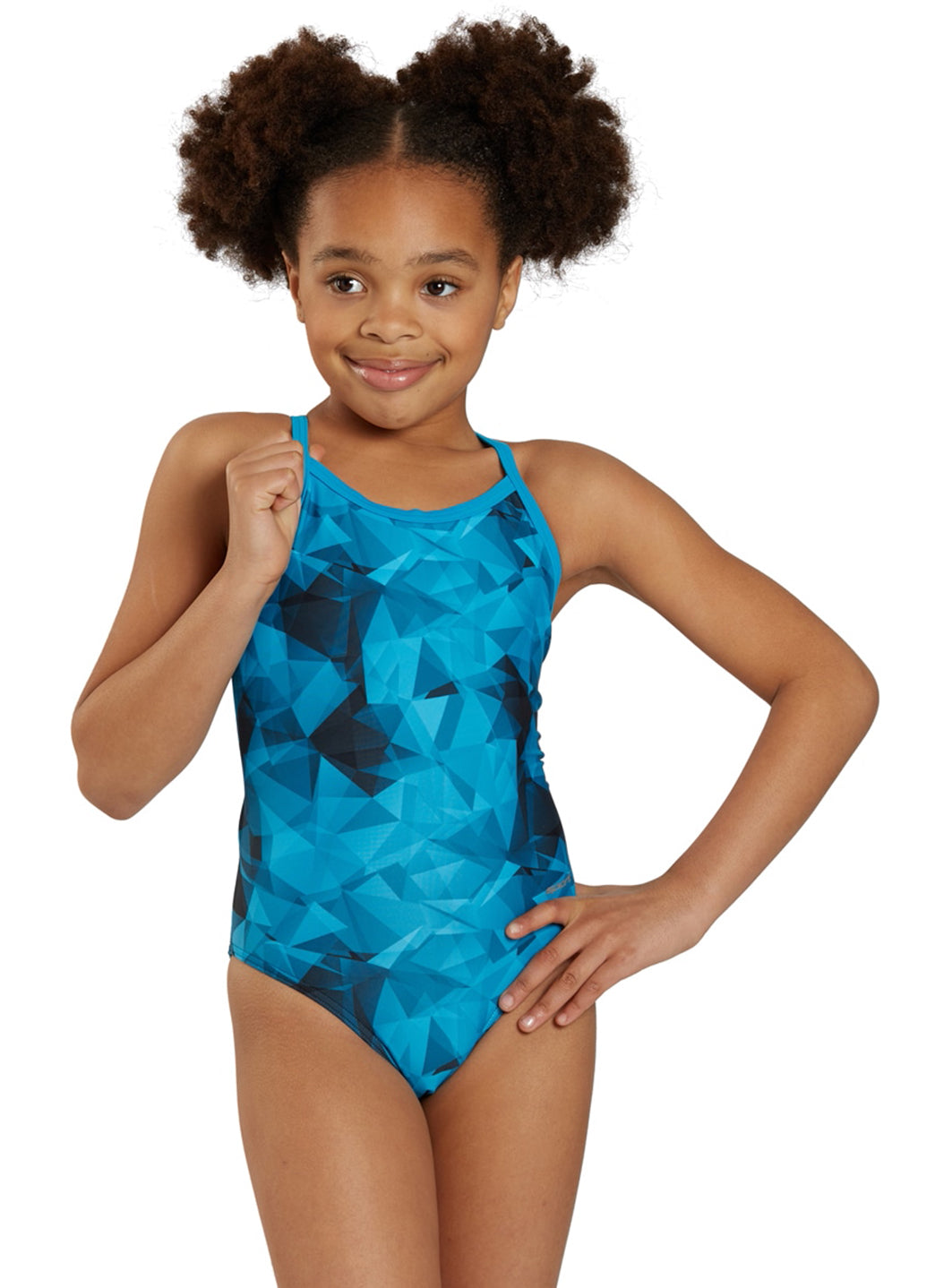 Sporti Fractalicious Thin Strap One Piece Swimsuit (22-40) at