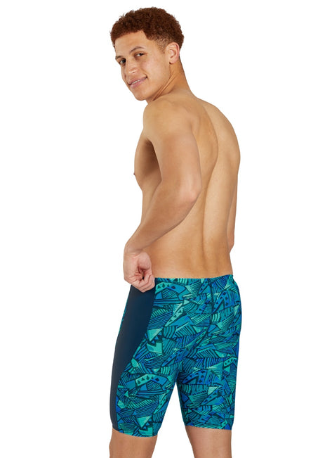 Sporti Tribal Graffiti Splice Jammer Swimsuit (22-40)