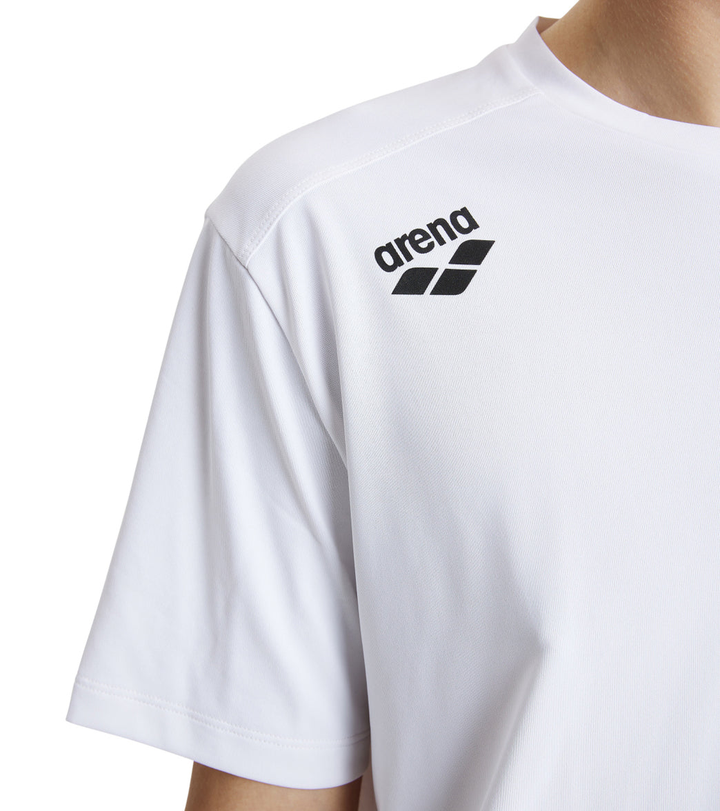 Arena Unisex Team Solid Short Sleeve T-Shirt at SwimOutlet.com