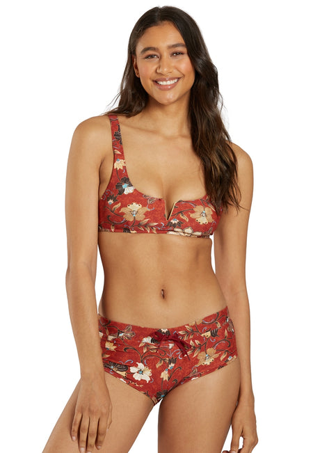 Sporti Active Vintage Bali Cheeky Boyshort Swim Bottom