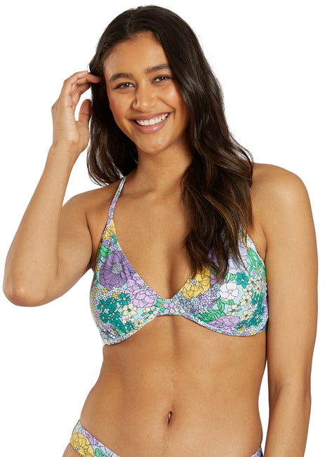 Sporti Bondi Floral Underwire Bikini Top (D/DD/E/F)