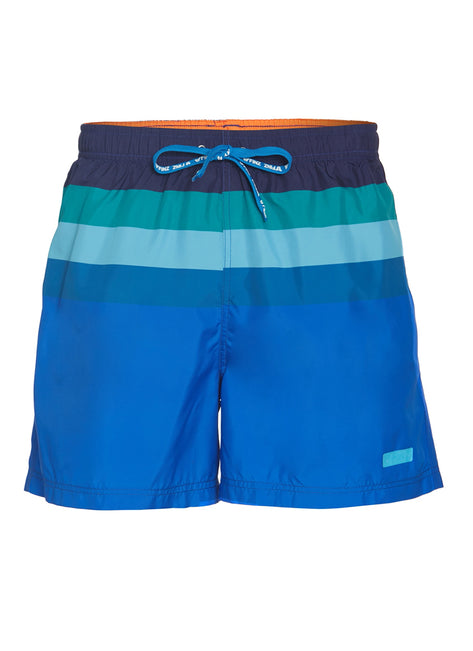 FINZ Men's Block Stripe Swim Trunks