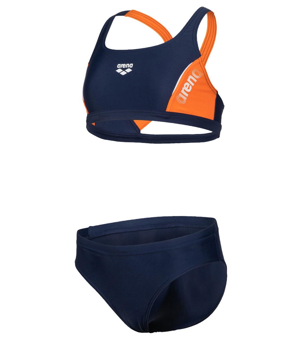 あおい☆Tightrope BrownSugar Swimming set Summer High Stripe Tully High One-Piece Swimsuit - Multi