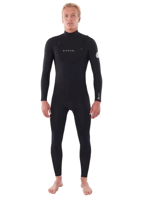 Rip Curl Men's 4/3MM Dawn Patrol Chest Zip Fullsuit Wetsuit